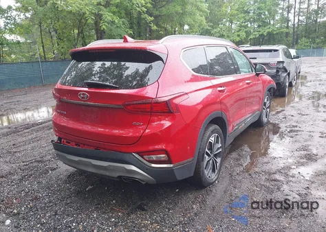 2020 Hyundai Santa Fe Limited 2.0T from USA, damaged, VIN 5NMS53AA2LH213247